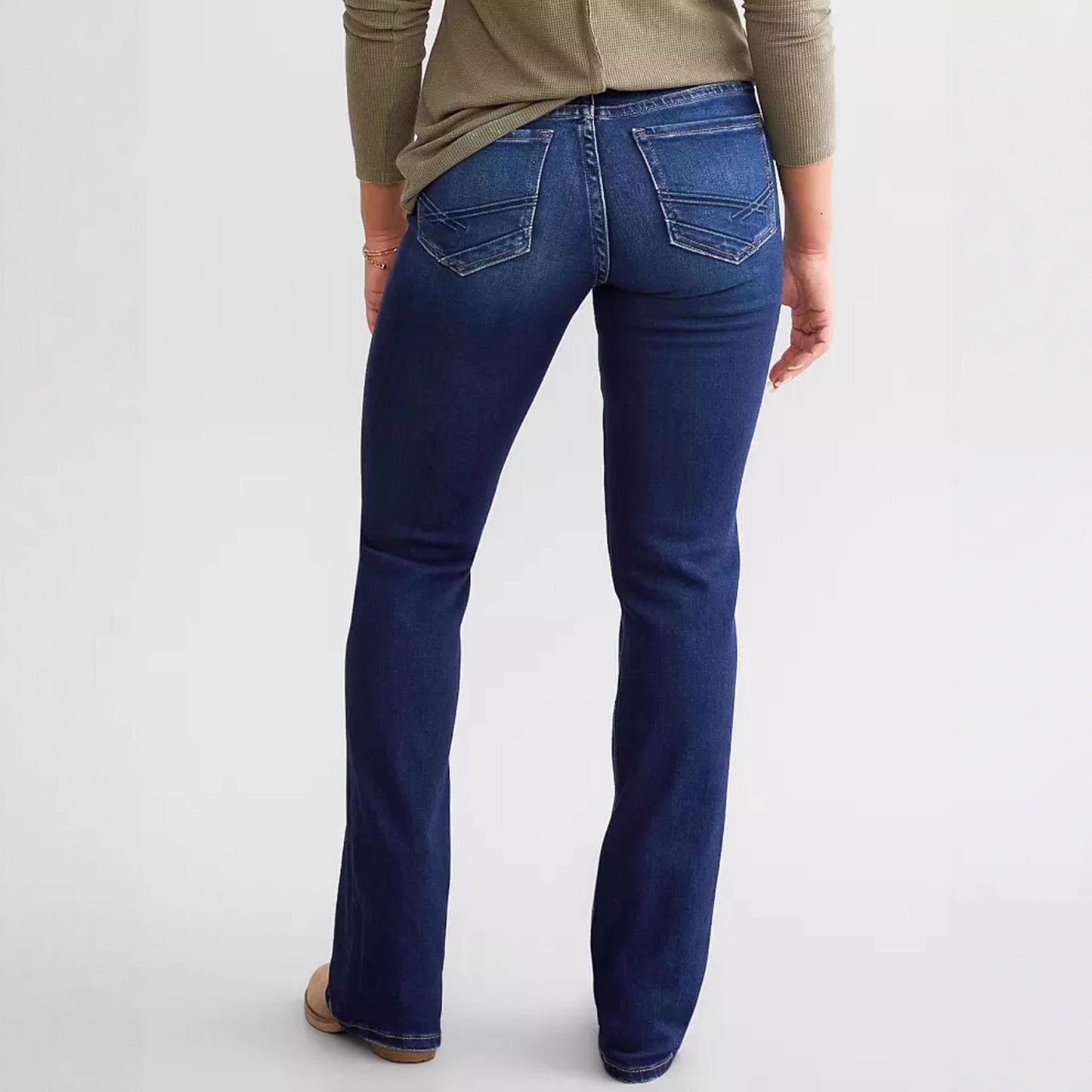 Jeans femme neufs, stretch slim déchirés