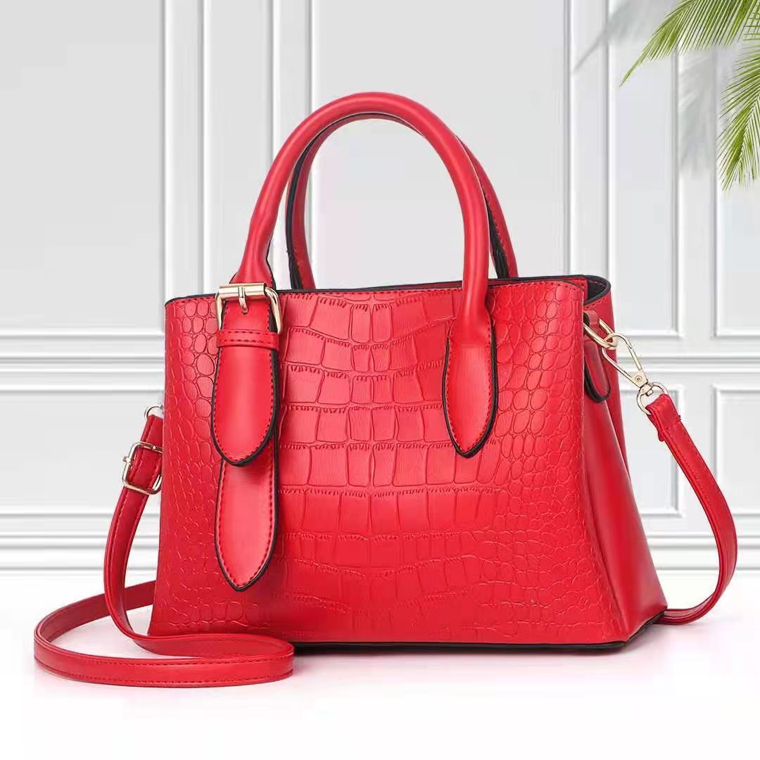 Nouveau sac à bandoulière simple, grande capacité, portable et tendance, pour femme