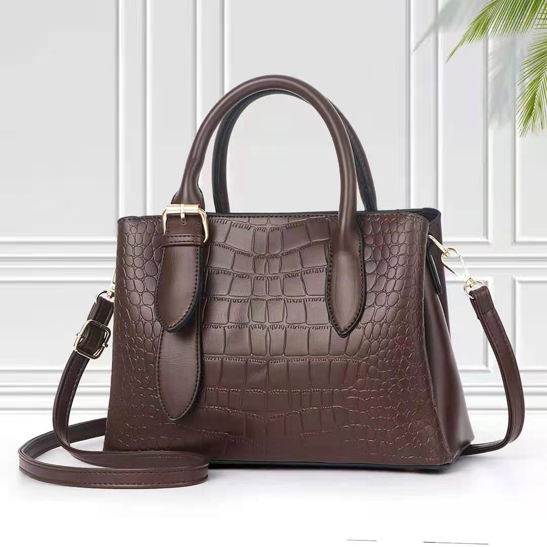 Nouveau sac à bandoulière simple, grande capacité, portable et tendance, pour femme