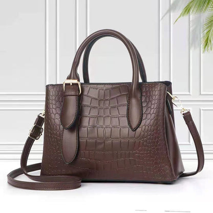 Nouveau sac à bandoulière simple, grande capacité, portable et tendance, pour femme