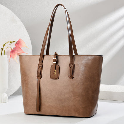 Sac messager à bandoulière en cuir, sac à main polyvalent de haute qualité