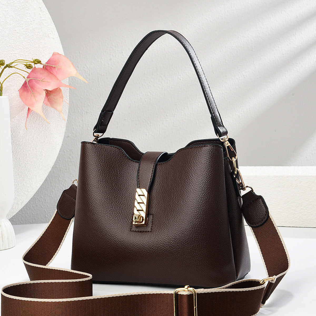 Sac seau grande capacité pour femme, tendance et tendance