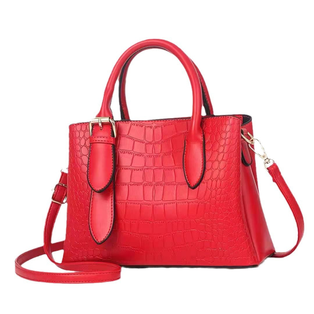 Nouveau sac à bandoulière simple, grande capacité, portable et tendance, pour femme