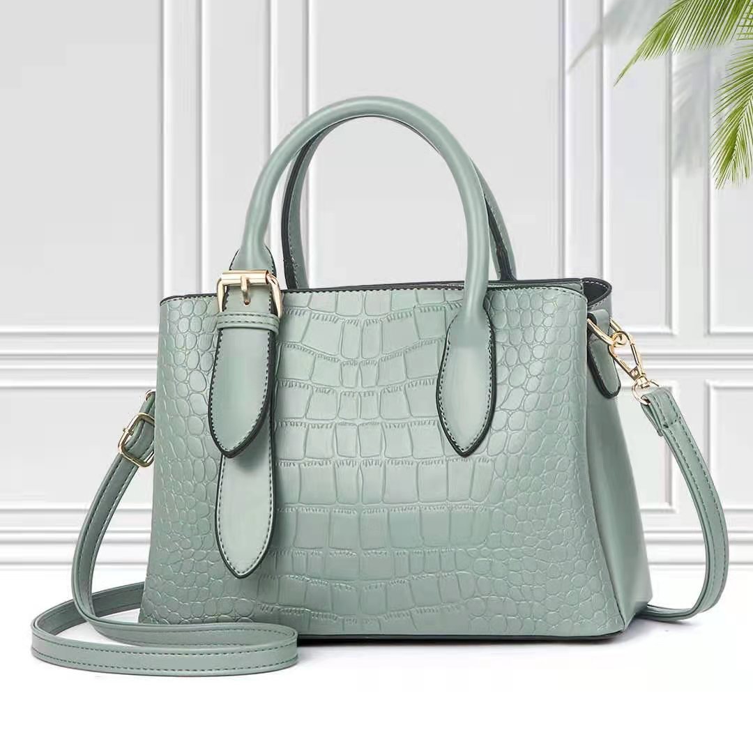 Nouveau sac à bandoulière simple, grande capacité, portable et tendance, pour femme